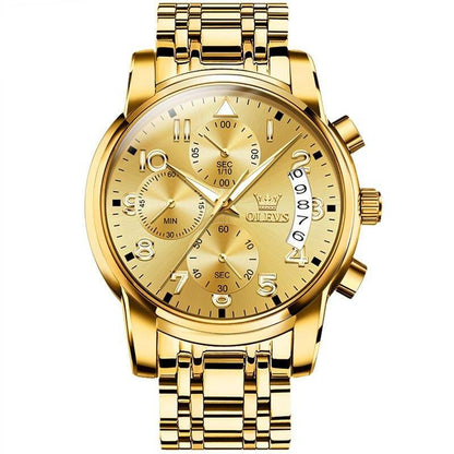 OLEVS fine gold watch